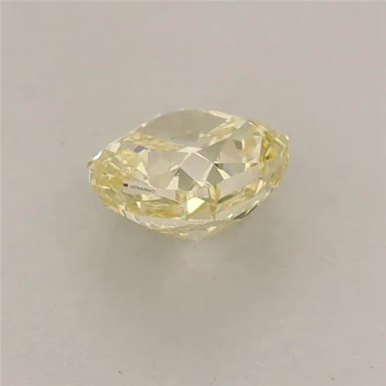 0.55ct Cushion modified Lab Grown Diamond (Colour Fancy Yellow, Clarity VS1, IGI Certified)
