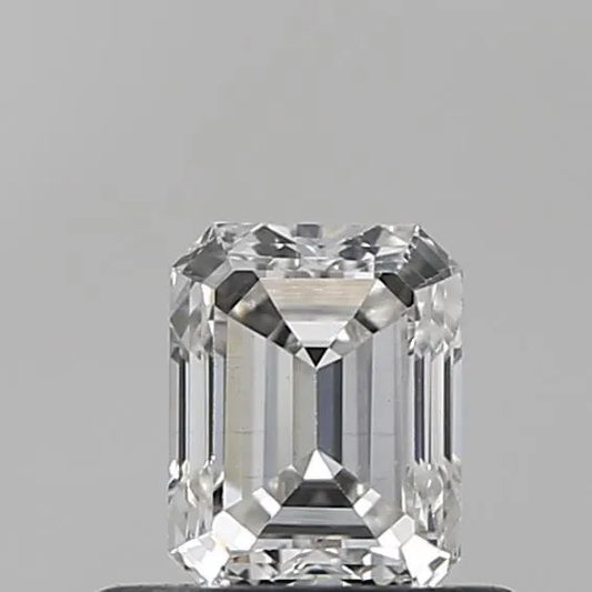 0.55ct Emerald Lab Grown Diamond (Colour F, Clarity VS1, IGI Certified)