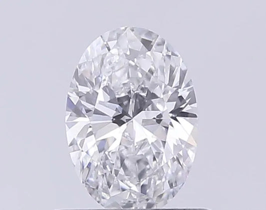 0.57ct Oval Lab Grown Diamond (Colour E, Clarity VS1, IGI Certified)