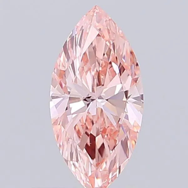 0.58ct Marquise Lab Grown Diamond (Colour Fancy Intense Pink, Clarity VVS2, IGI Certified)