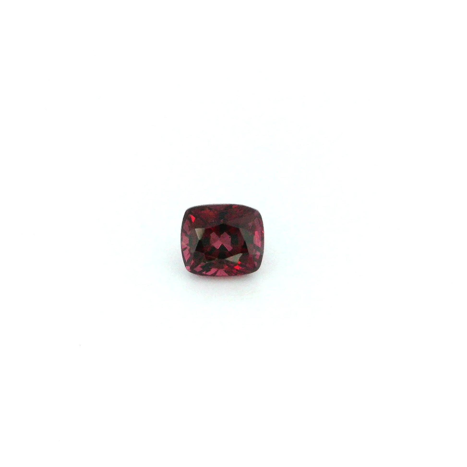 0.60ct Cushion Natural Garnet (Colour Red, Clarity Slightly Included, Cut Faceted)