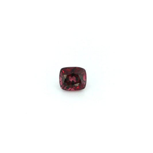 0.60ct Cushion Natural Garnet (Colour Red, Clarity Slightly Included, Cut Faceted)