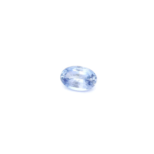 0.60ct Oval Natural Sapphire (Colour Blue, Clarity Slightly Included, Cut Faceted)
