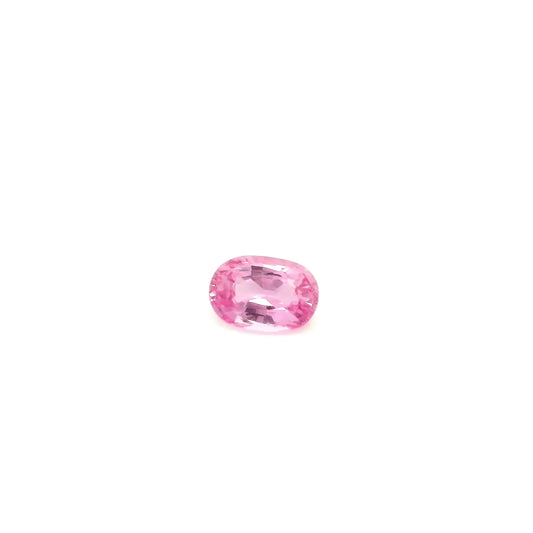 0.60ct Oval Natural Sapphire (Colour Pink, Clarity Eye Clean, Cut Faceted)