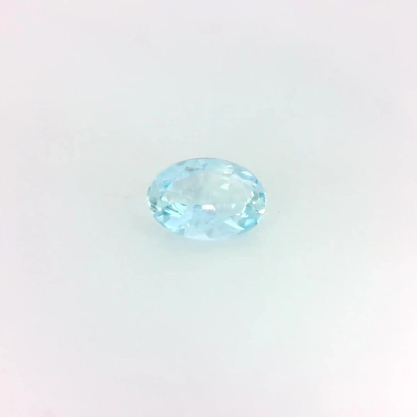 0.63ct Oval Natural Aquamarine (Colour Blue, Clarity Eye Clean, Cut Faceted)