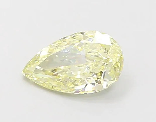 0.64ct Pear Lab Grown Diamond (Colour Fancy Yellow, Clarity VS1, IGI Certified)