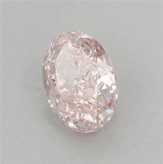 0.65ct Oval Lab Grown Diamond (Colour Fancy Intense Pink, Clarity VS1, IGI Certified)