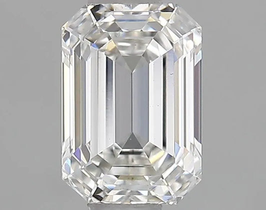 0.71ct Emerald Lab Grown Diamond (Colour F, Clarity VS2, IGI Certified)