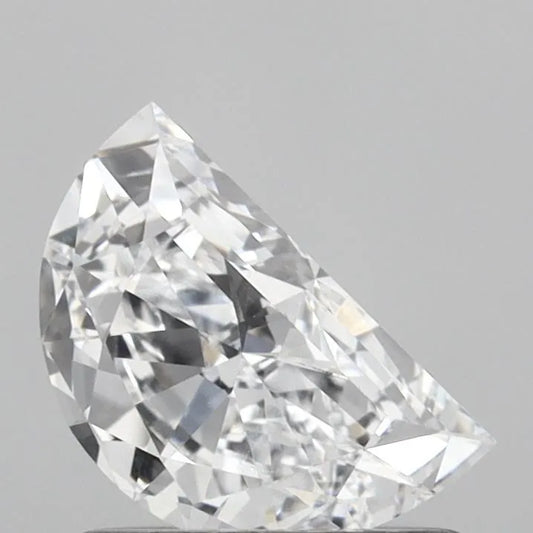 0.71ct Half moon Lab Grown Diamond (Colour D, Clarity VVS2, IGI Certified)