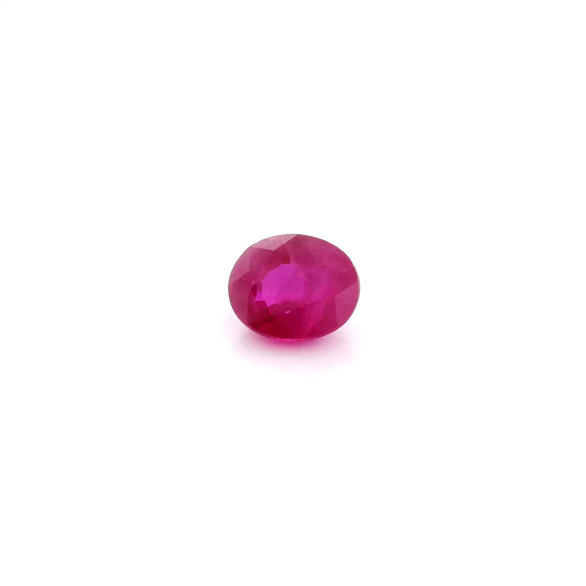 0.71ct Oval Natural Ruby (Colour Red, Clarity Moderately Included, Cut Faceted)