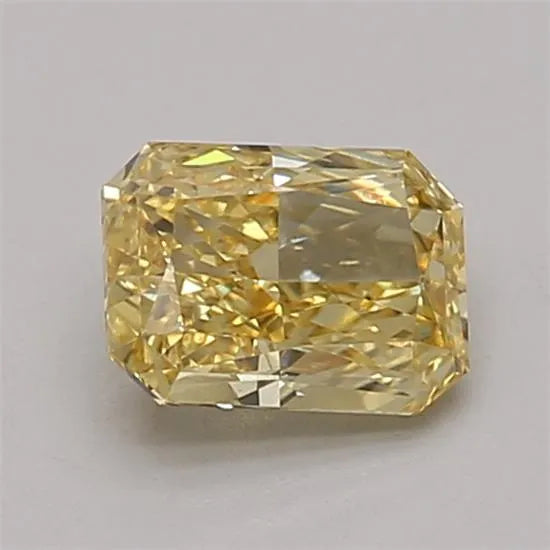 0.71ct Radiant Lab Grown Diamond (Colour Fancy Vivid Yellow, Clarity VVS2, Cut VG, IGI Certified)