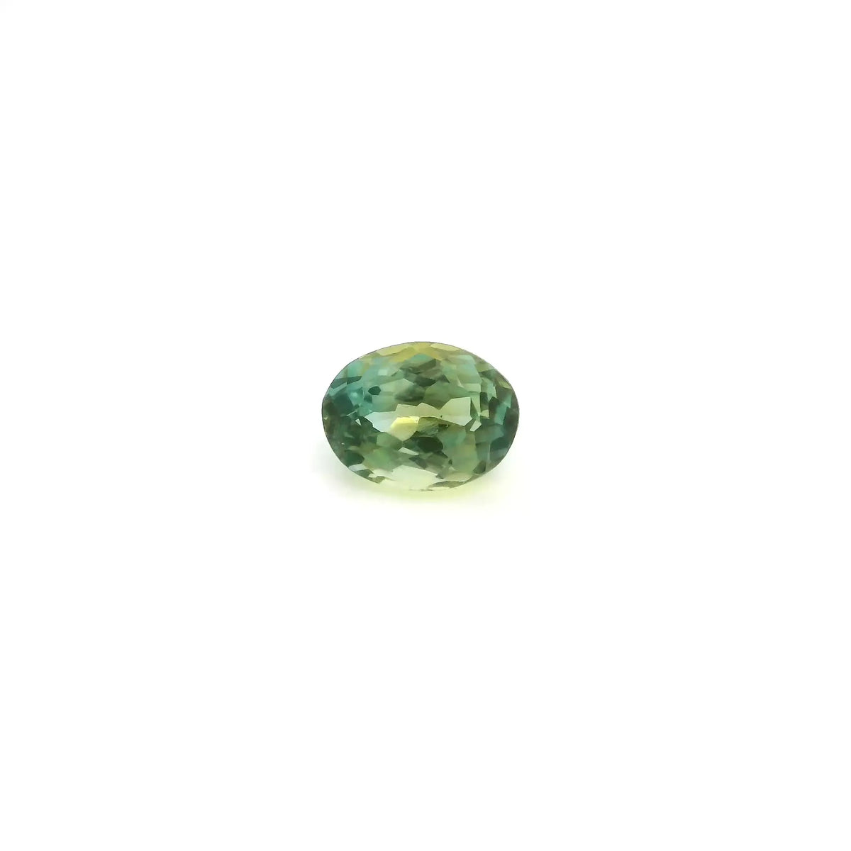 0.77ct Oval Natural Sapphire (Colour Green, Clarity Slightly Included, Cut Faceted)