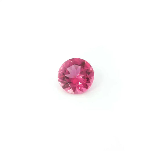 0.77ct Round Natural Tourmaline (Colour Pink, Clarity Eye Clean, Cut Faceted)