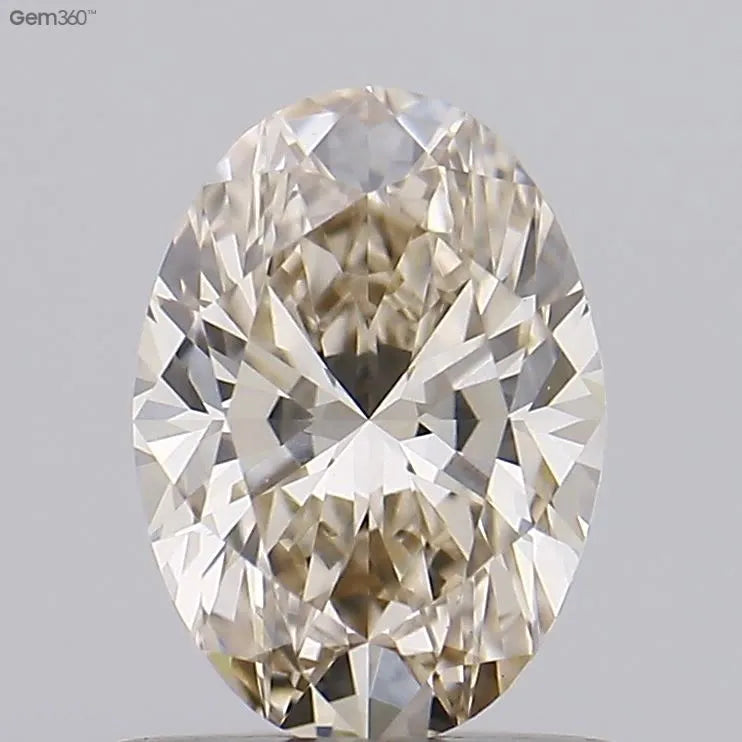 0.79ct Oval Lab Grown Diamond (Colour M, Clarity VVS2, IGI Certified)