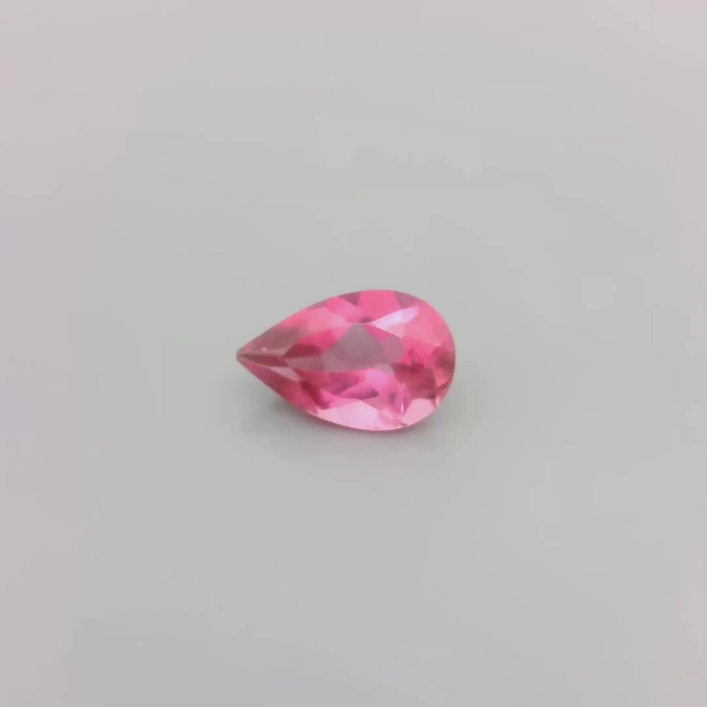 0.80ct Pear Natural Tourmaline (Colour Pink, Clarity Eye Clean, Cut Faceted)