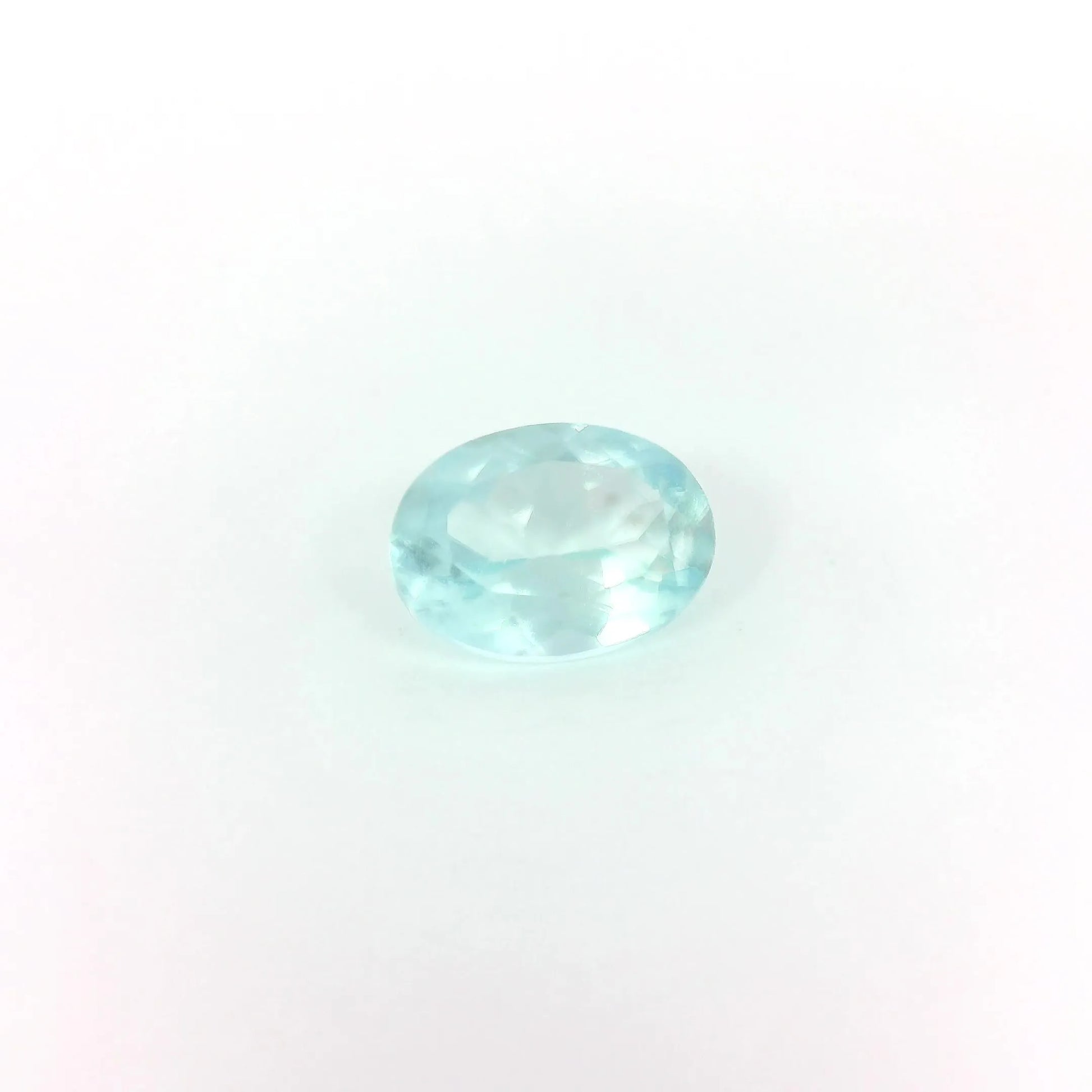 0.92ct Oval Natural Aquamarine (Colour Blue, Clarity Eye Clean, Cut Faceted)