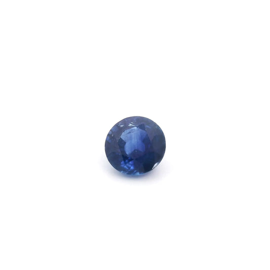 0.92ct Round Natural Sapphire (Colour Blue, Clarity Slightly Included, Cut Faceted)