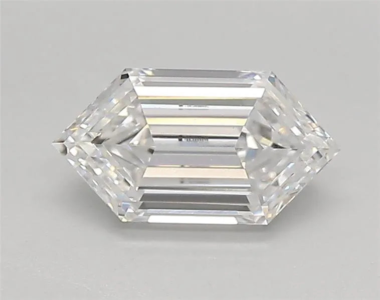 0.93ct Hexagonal Lab Grown Diamond (Colour D, Clarity VVS2, IGI Certified)