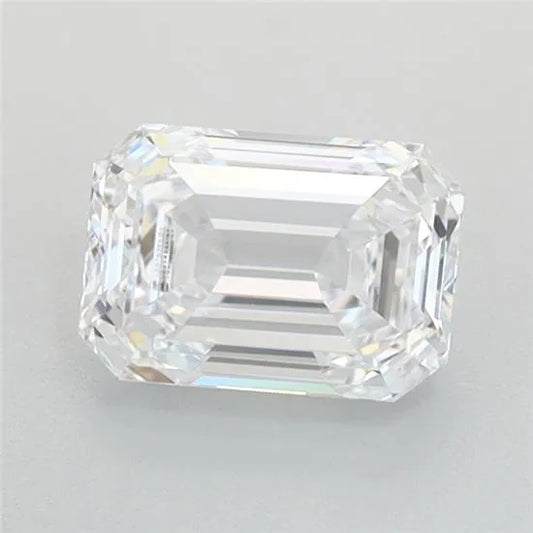 0.95ct Emerald Lab Grown Diamond (Colour D, Clarity VVS2, IGI Certified)