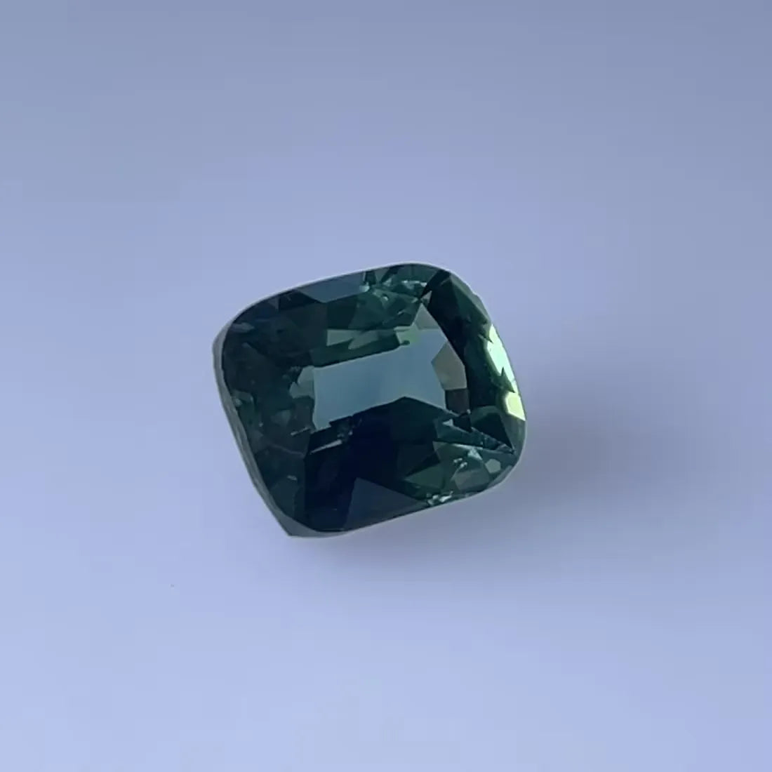 2.00ct Cushion Natural Sapphire (Colour Multicolor, Clarity Slightly Included, Cut Faceted)