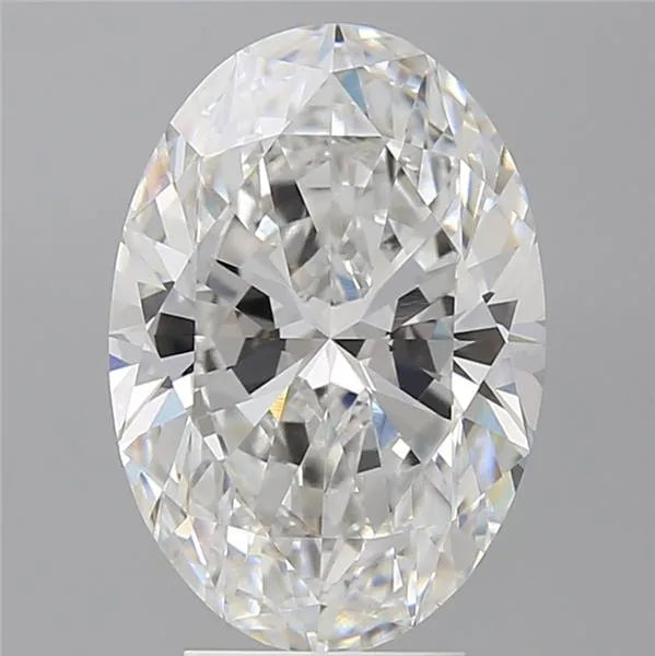 4.54ct Oval Lab Grown Diamond (Colour D, Clarity VVS2, IGI Certified)