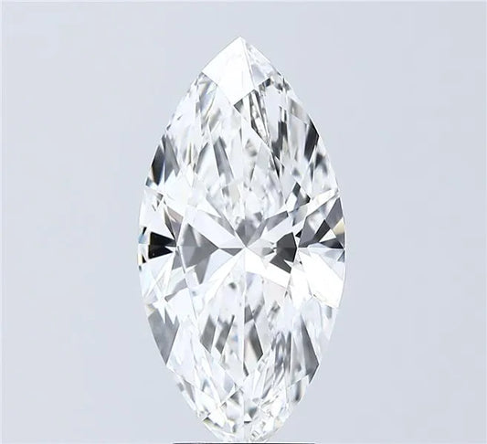 3.53ct Marquise Lab Grown Diamond (Colour E, Clarity VVS2, IGI Certified)