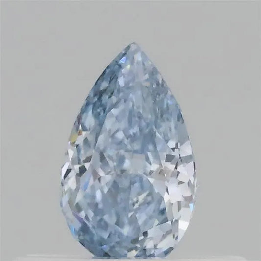 0.30ct Pear Lab Grown Diamond (Colour Fancy Intense Blue, Clarity VS1, IGI Certified)