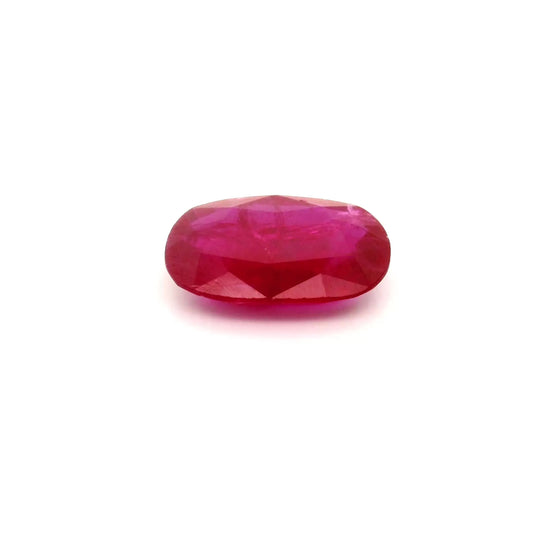 2.20ct Cushion Natural Ruby (Colour Red, Clarity Moderately Included, Cut Faceted)