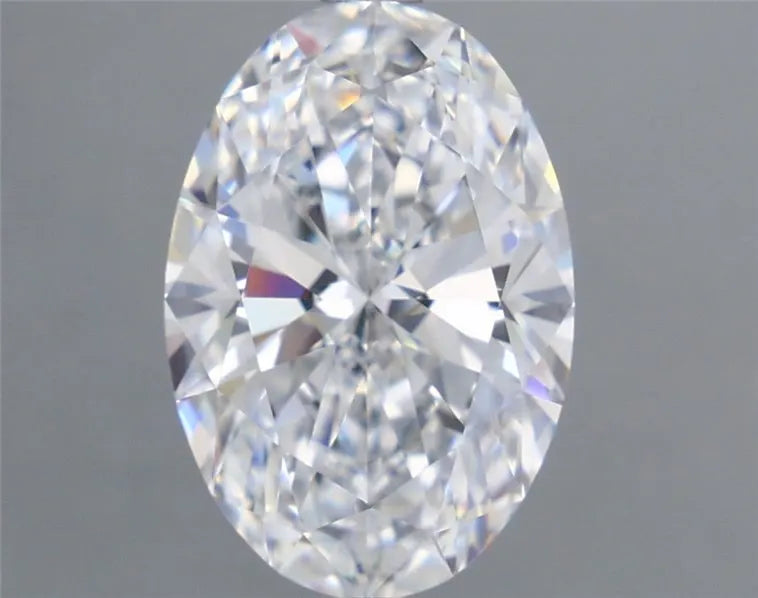 3.09ct Oval Lab Grown Diamond (Colour D, Clarity VVS1, IGI Certified)