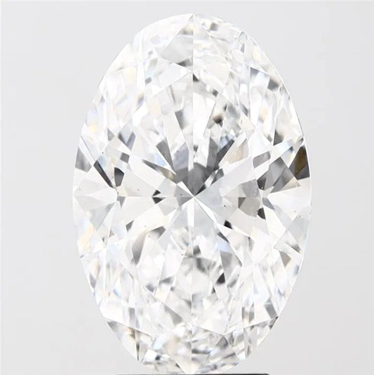 4.05ct Oval Lab Grown Diamond (Colour D, Clarity VS2, IGI Certified)