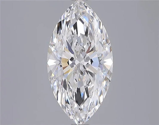 3.27ct Marquise Lab Grown Diamond (Colour D, Clarity VVS2, IGI Certified)