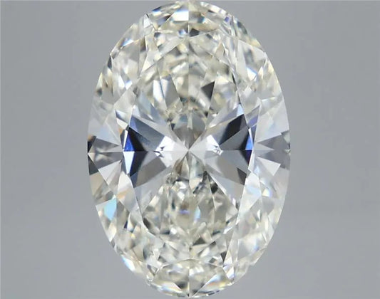 6.01ct Oval Lab Grown Diamond (Colour H, Clarity VVS2, IGI Certified)