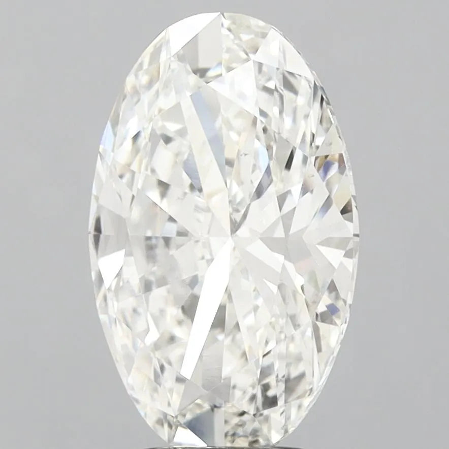 4.00ct Oval Lab Grown Diamond (Colour G, Clarity VS1, IGI Certified)