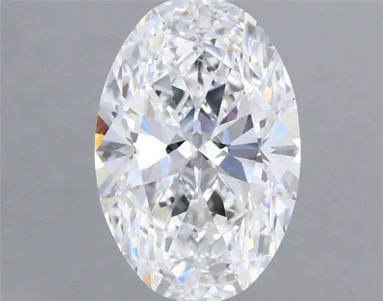 2.10ct Oval Lab Grown Diamond (Colour D, Clarity VVS1, IGI Certified)