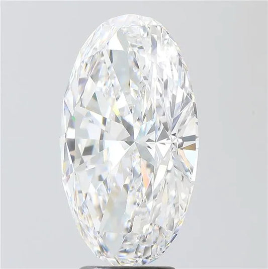 5.46ct Oval Lab Grown Diamond (Colour D, Clarity VVS2, IGI Certified)