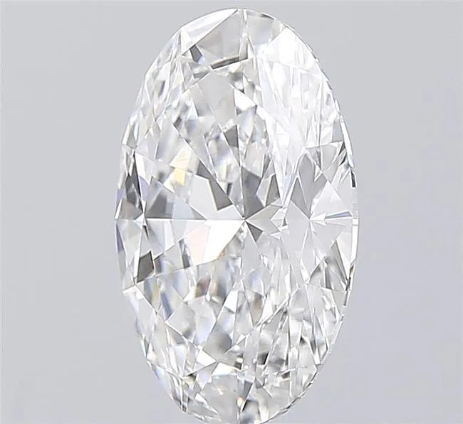 3.10ct Oval Lab Grown Diamond (Colour E, Clarity VVS1, IGI Certified)