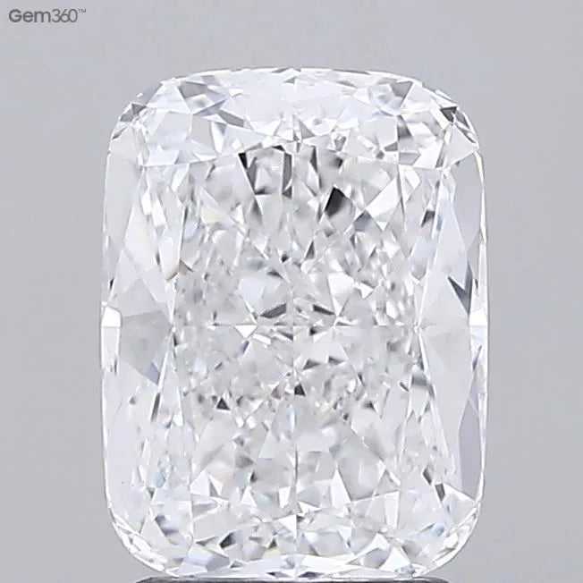 2.51ct Cushion brilliant Lab Grown Diamond (Colour D, Clarity VVS2, GIA Certified)