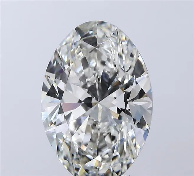 3.55ct Oval Lab Grown Diamond (Colour G, Clarity VVS2, IGI Certified)