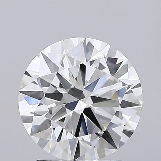 2.00ct Round Lab Grown Diamond (Colour G, Clarity VVS2, Cut VG, IGI Certified)