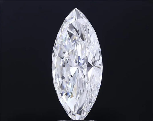 4.06ct Marquise Lab Grown Diamond (Colour F, Clarity VVS2, IGI Certified)