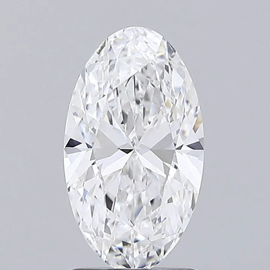 1.71ct Oval Lab Grown Diamond (Colour D, Clarity VVS2, IGI Certified)