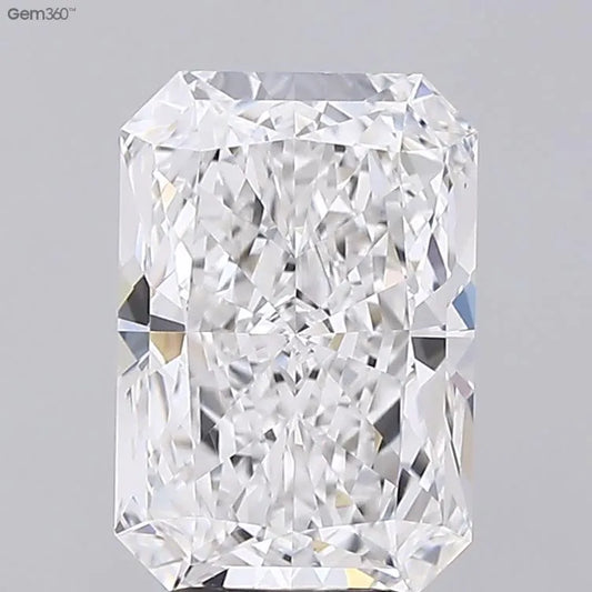 3.99ct Radiant Lab Grown Diamond (Colour E, Clarity VVS1, GIA Certified)