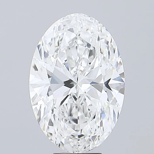7.02ct Oval Lab Grown Diamond (Colour E, Clarity VVS2, IGI Certified)