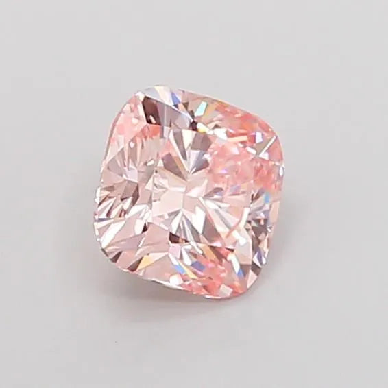 1.00ct Cushion modified Lab Grown Diamond (Colour Fancy Pink, Clarity VS1, IGI Certified)
