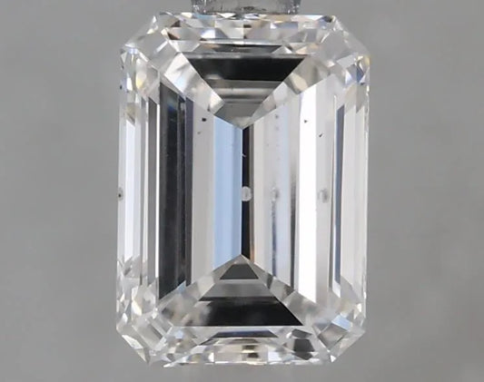 1.00ct Emerald Lab Grown Diamond (Colour F, Clarity SI1, IGI Certified)