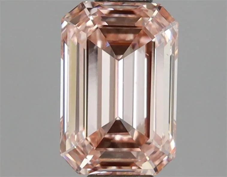 1.00ct Emerald Lab Grown Diamond (Colour Fancy Intense Pink, Clarity VS2, IGI Certified)