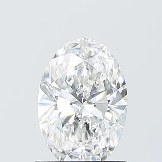 1.00ct Oval Lab Grown Diamond (Colour D, Clarity VVS2, IGI Certified)