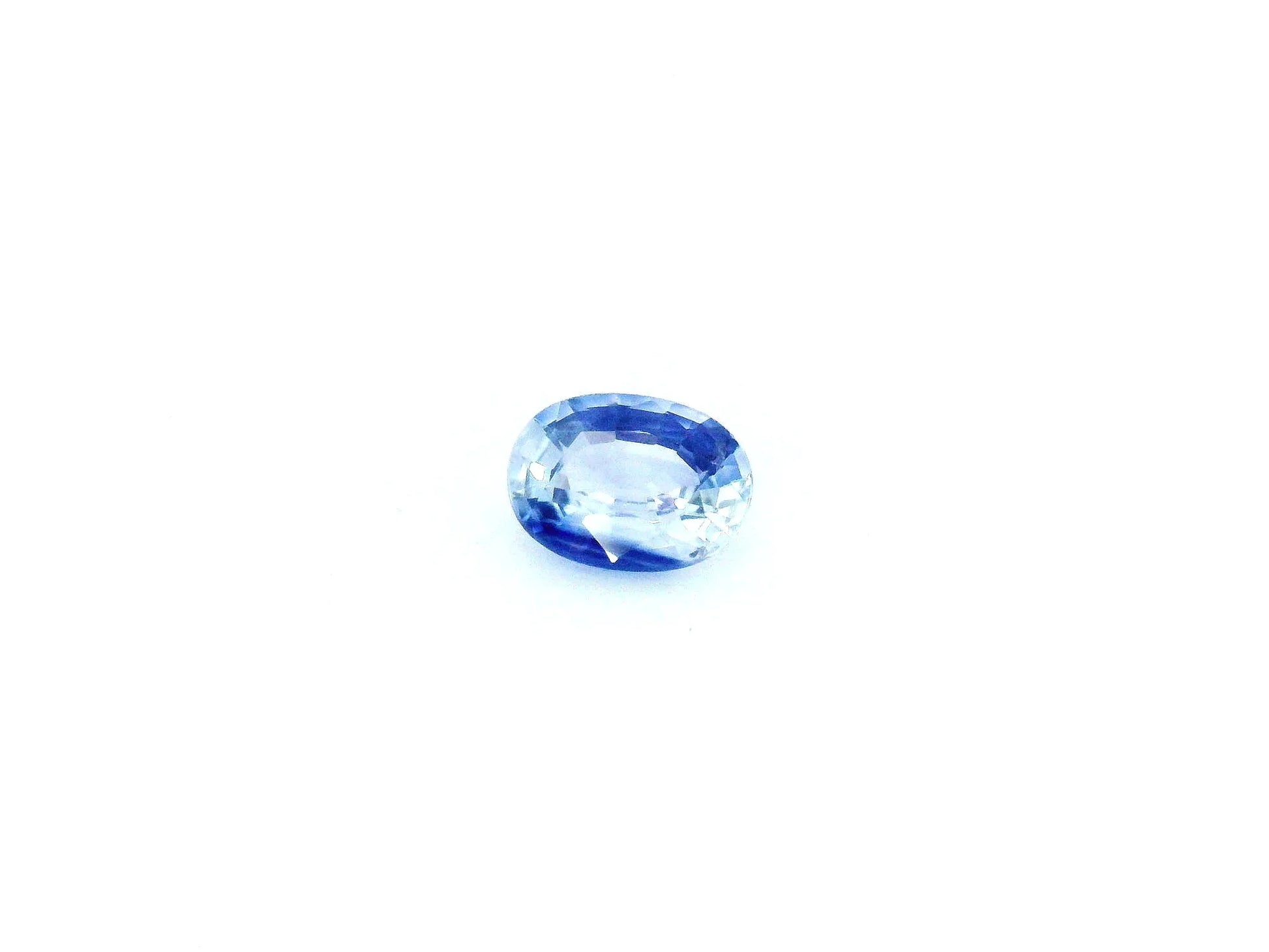 1.00ct Oval Natural Sapphire (Colour Blue, Clarity Slightly Included, Cut Faceted)