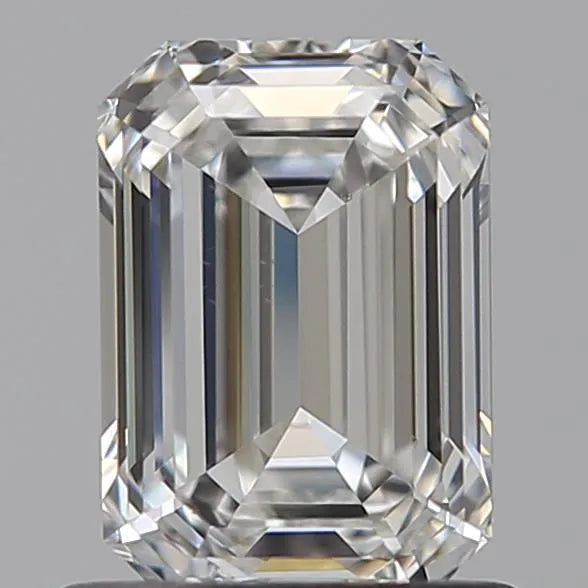 1.01ct Emerald Lab Grown Diamond (Colour D, Clarity IF, IGI Certified)