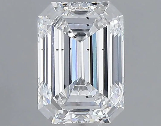 1.01ct Emerald Lab Grown Diamond (Colour E, Clarity SI1, IGI Certified)